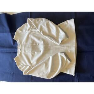 MM LaFleur New York Cream White Top Medium NWOT